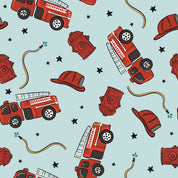 Fire Truck Two Piece Pajama Set