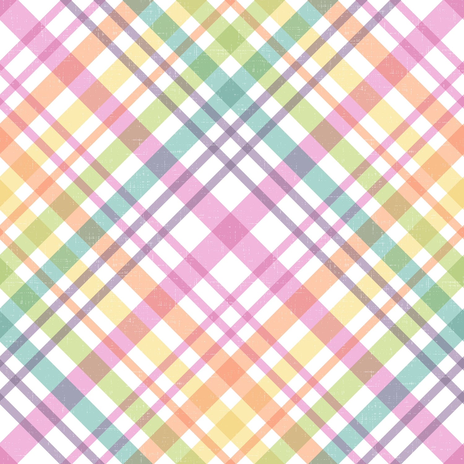 Pastel Plaid Zipper Onesie