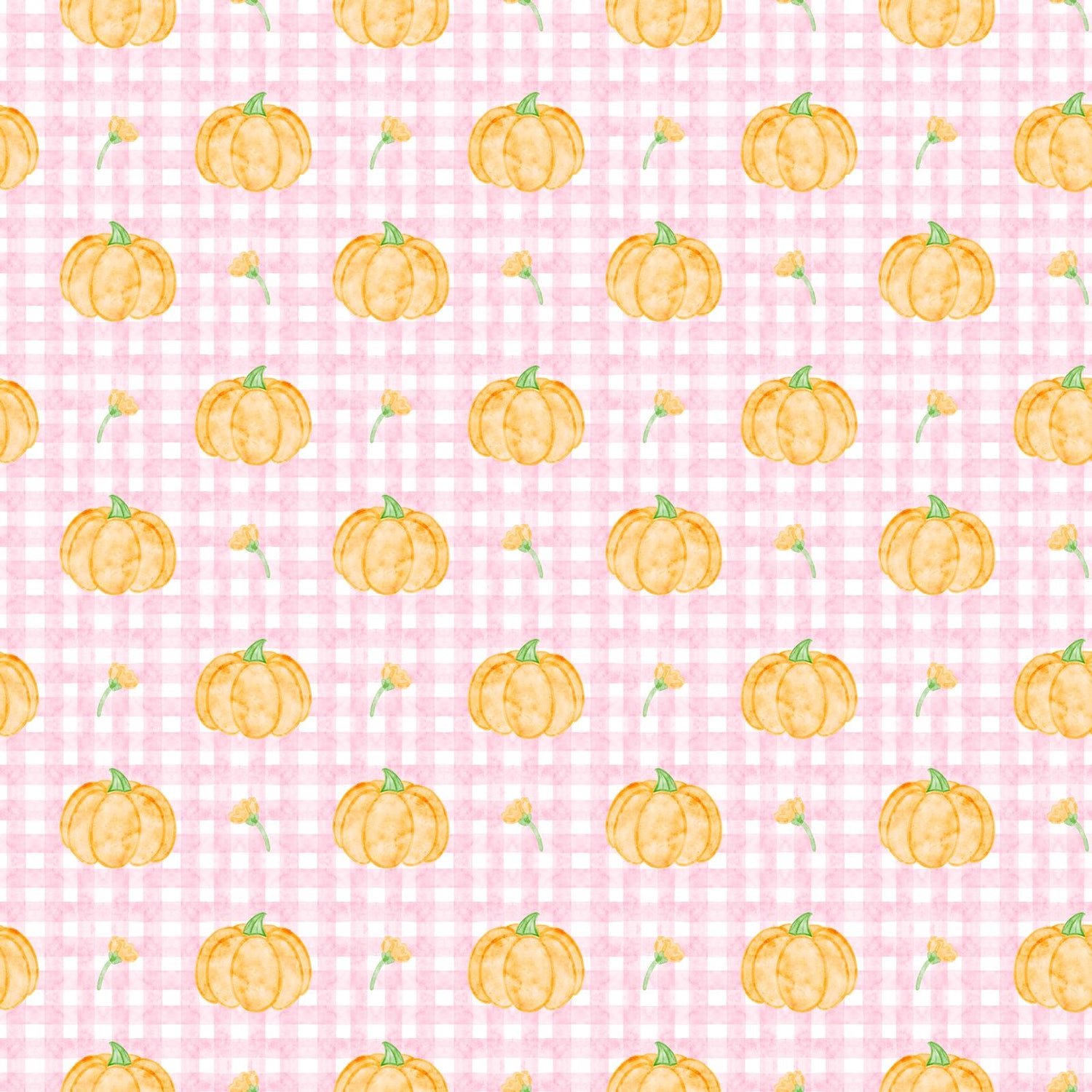 Pink Gingham Pumpkin Dress