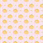 Pink Gingham Pumpkin
