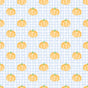 Blue Gingham Pumpkin