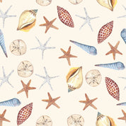Sea Shells Two Piece Pajama Set