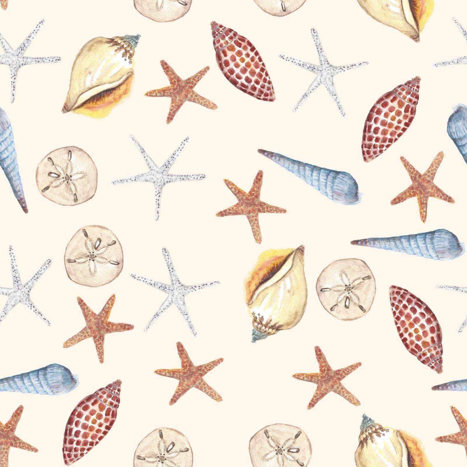 Sea Shells Zipper Onesie