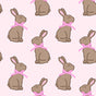 Pink Chocolate Bunny
