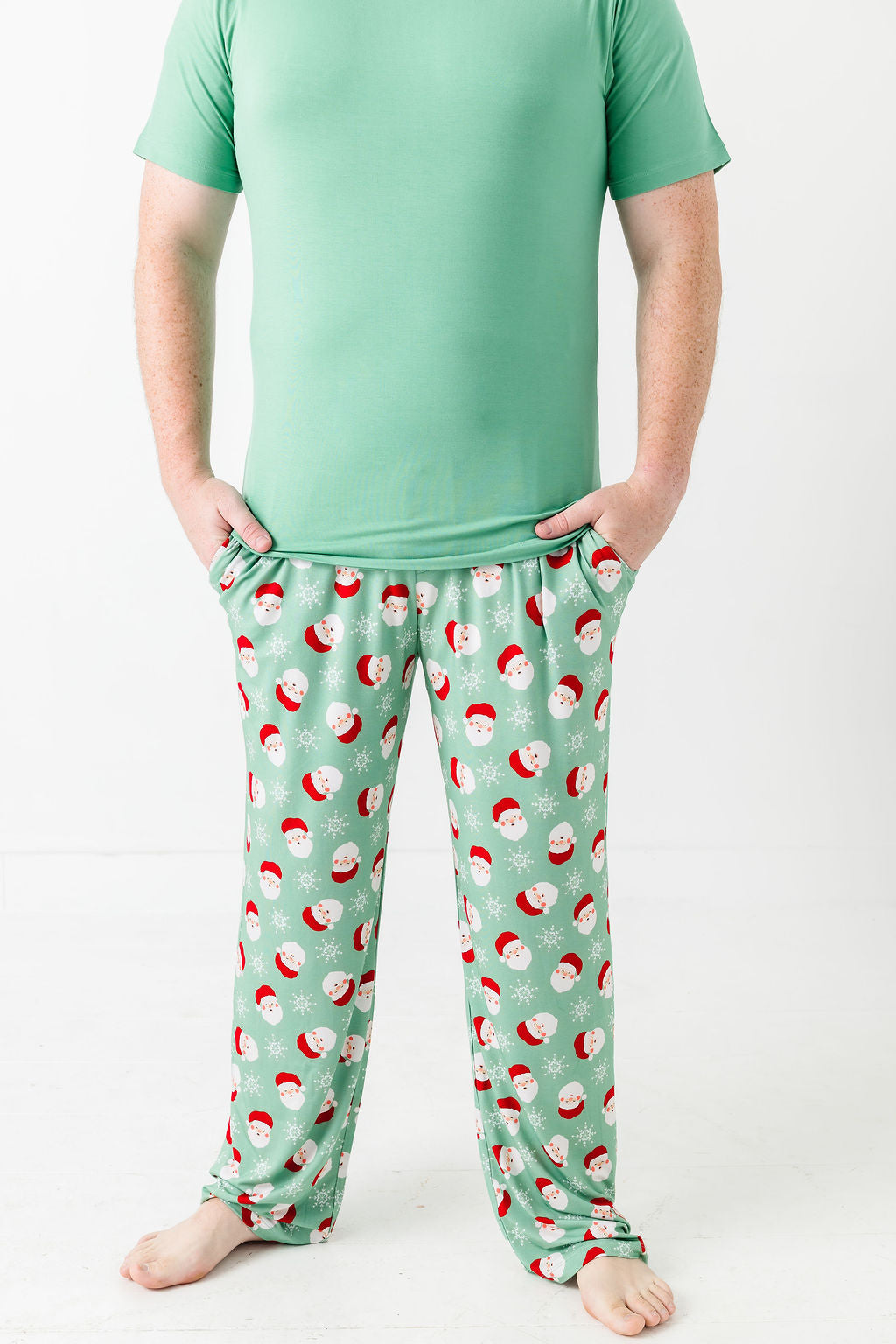 Old Saint Nick Men's Pajama Set
