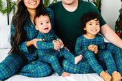Evergreen Plaid Men's Pajama Set