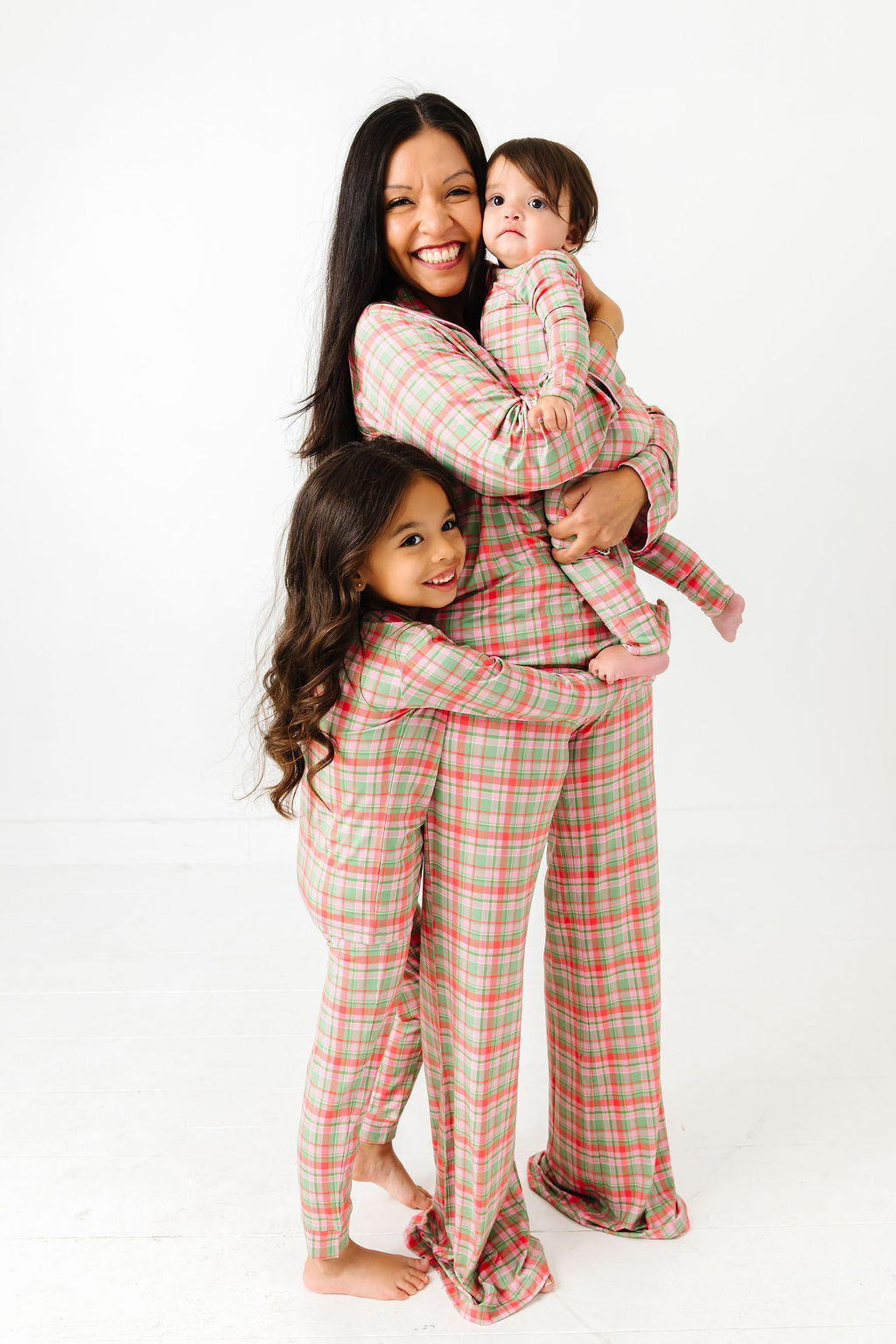 Sugarplum Plaid Women's Flare Set