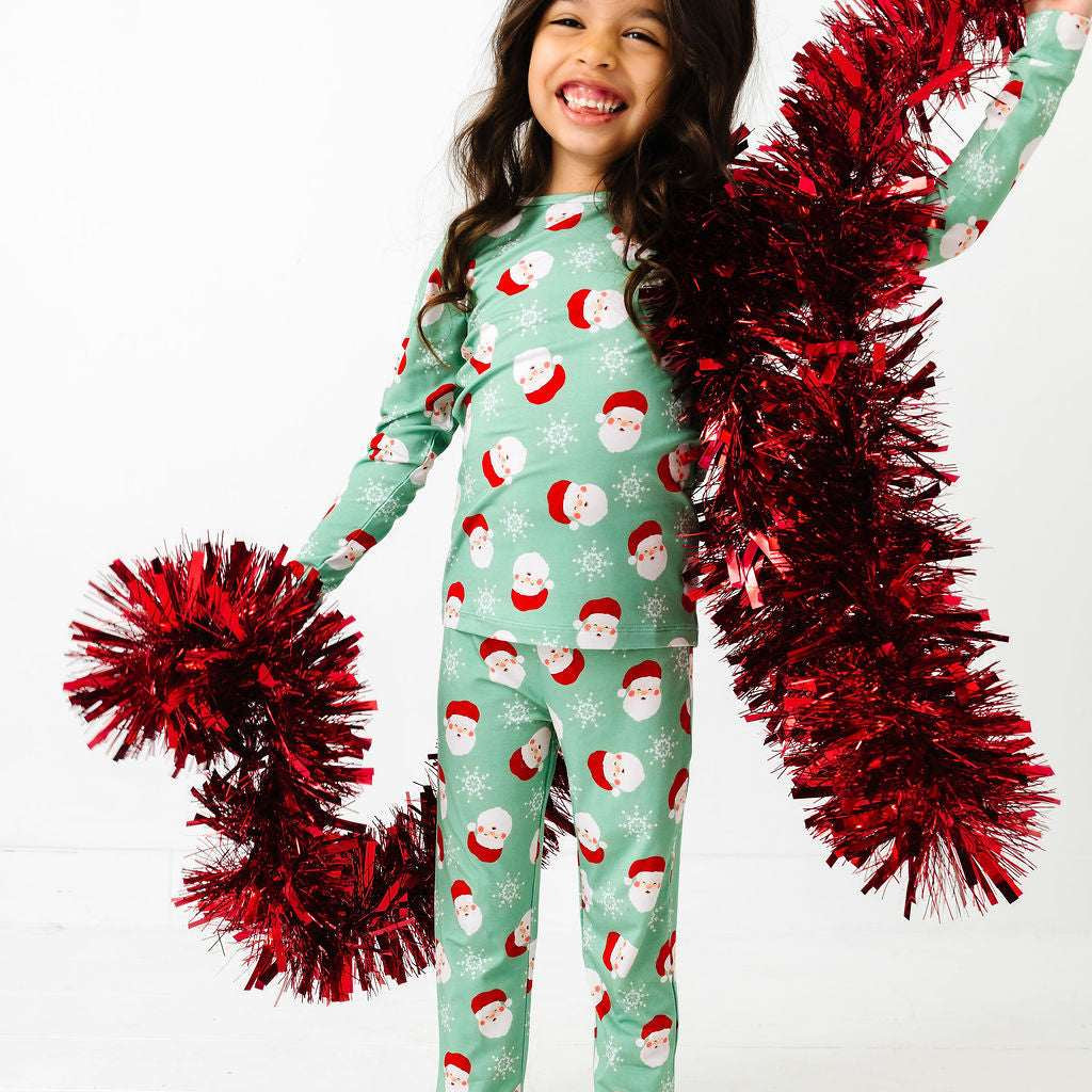 Old Saint Nick Two Piece Pajama Set