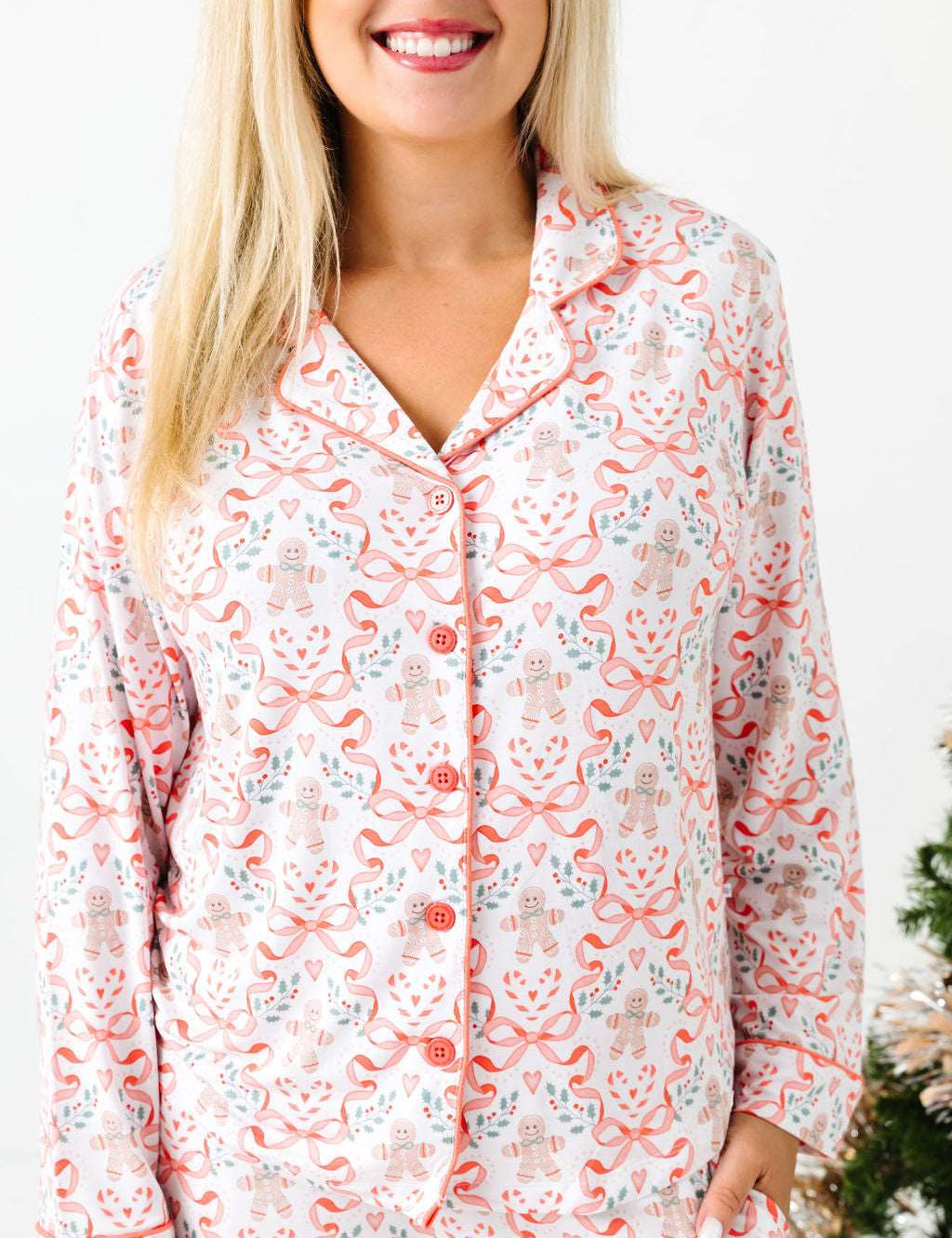 Gingerbread and Bows Women's Flare Set