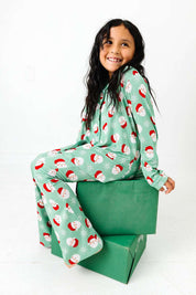 Old Saint Nick Girls Lounge Flare Set