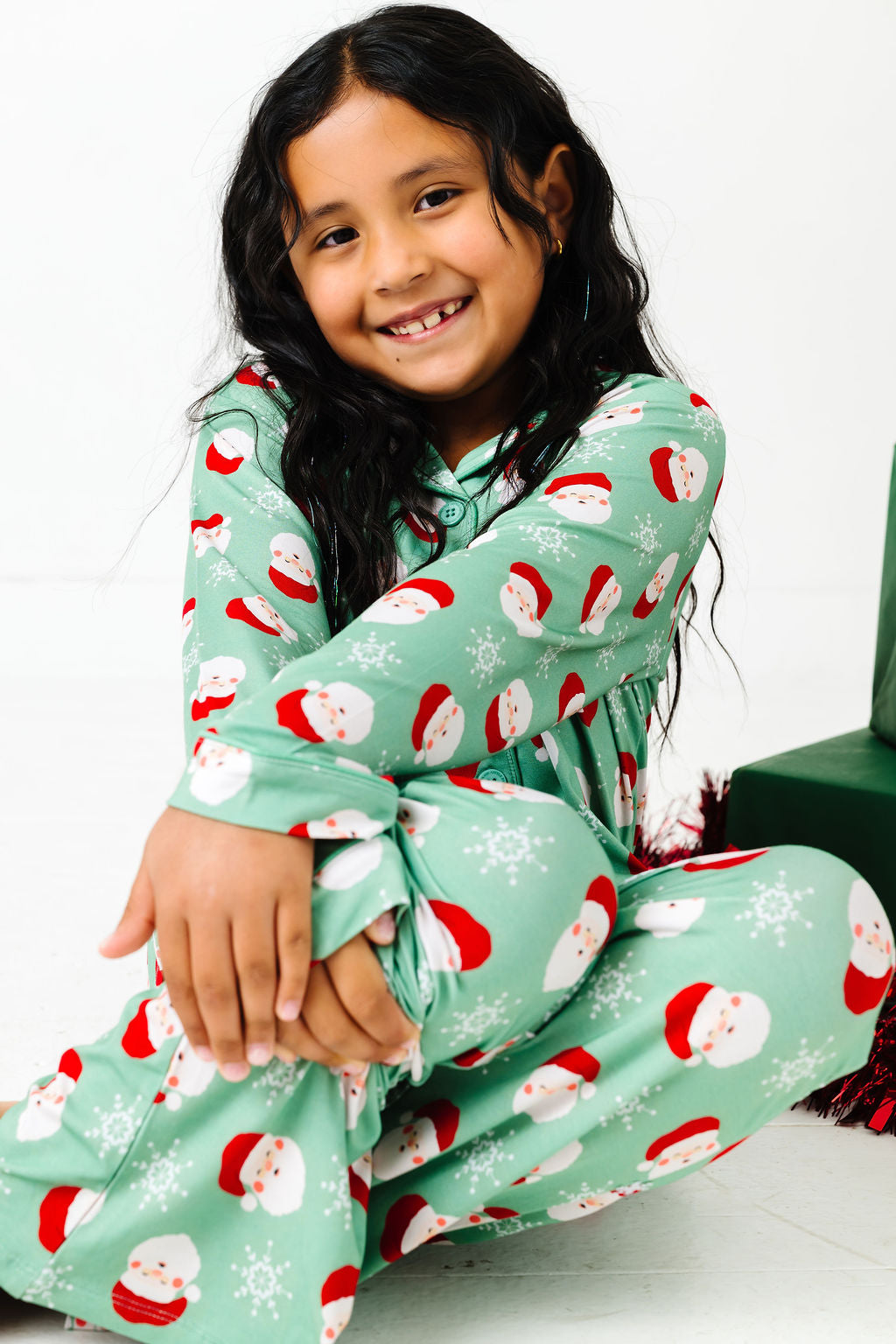 Old Saint Nick Girls Lounge Flare Set