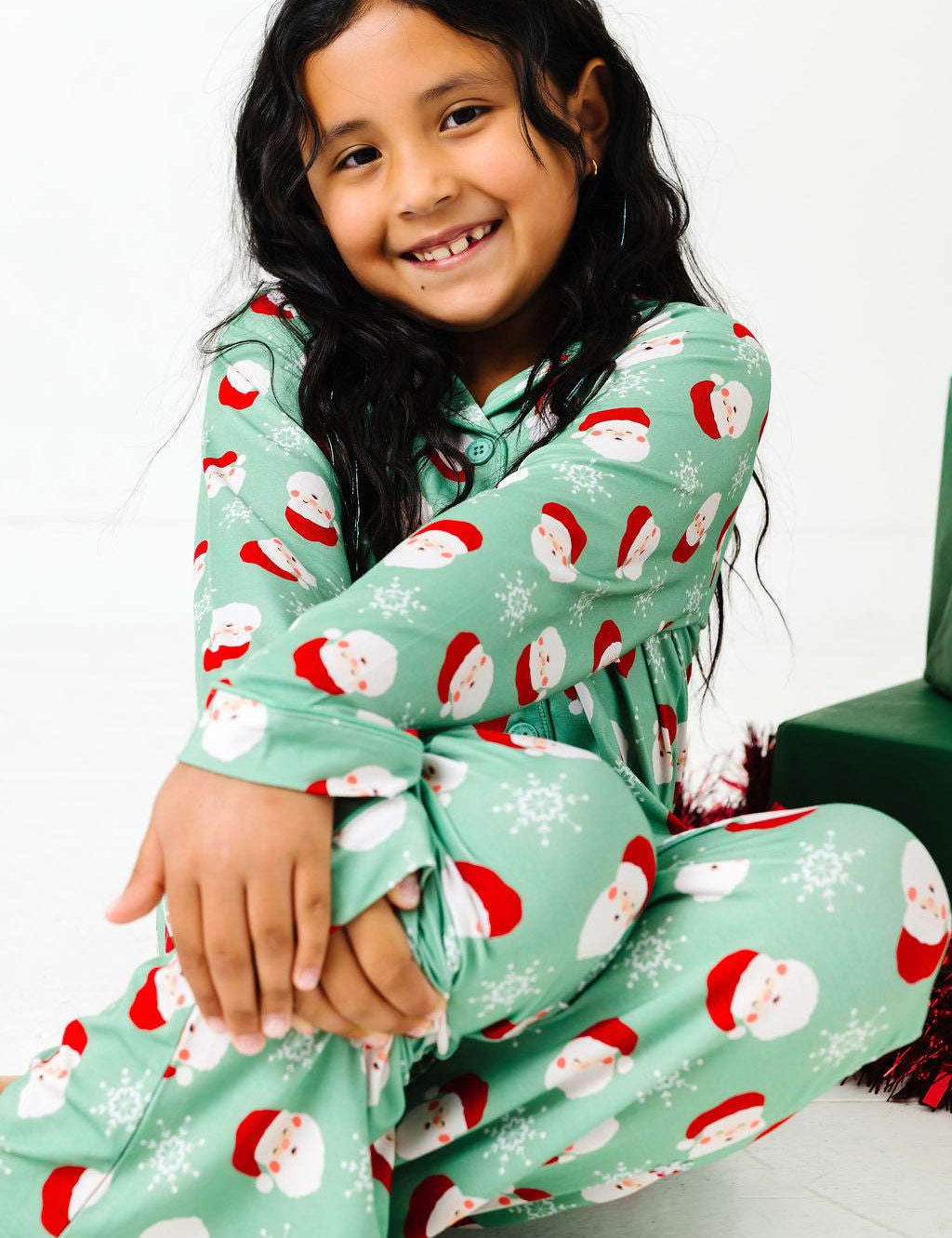 Old Saint Nick Girls Lounge Flare Set