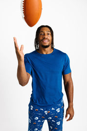 LPC X Jonathan Taylor Mens Blue Pajama Shirt [PREORDER Ships early Dec]