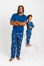 LPC X Jonathan Taylor Blue Two Piece Pajama Set- PREORDER Ships in December
