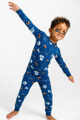 LPC X Jonathan Taylor Blue Two Piece Pajama Set- PREORDER Ships in December