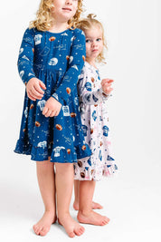 LPC X Jonathan Taylor Pink Ruffle Twirl Dress- PREORDER Ships in December