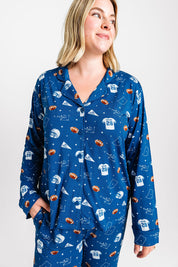 LPC X Jonathan Taylor Blue Womens Flare Set- PREORDER Ships in December