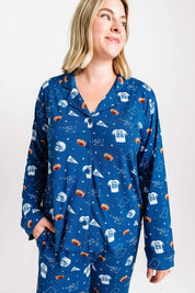 LPC X Jonathan Taylor Blue Womens Flare Set- PREORDER Ships in December