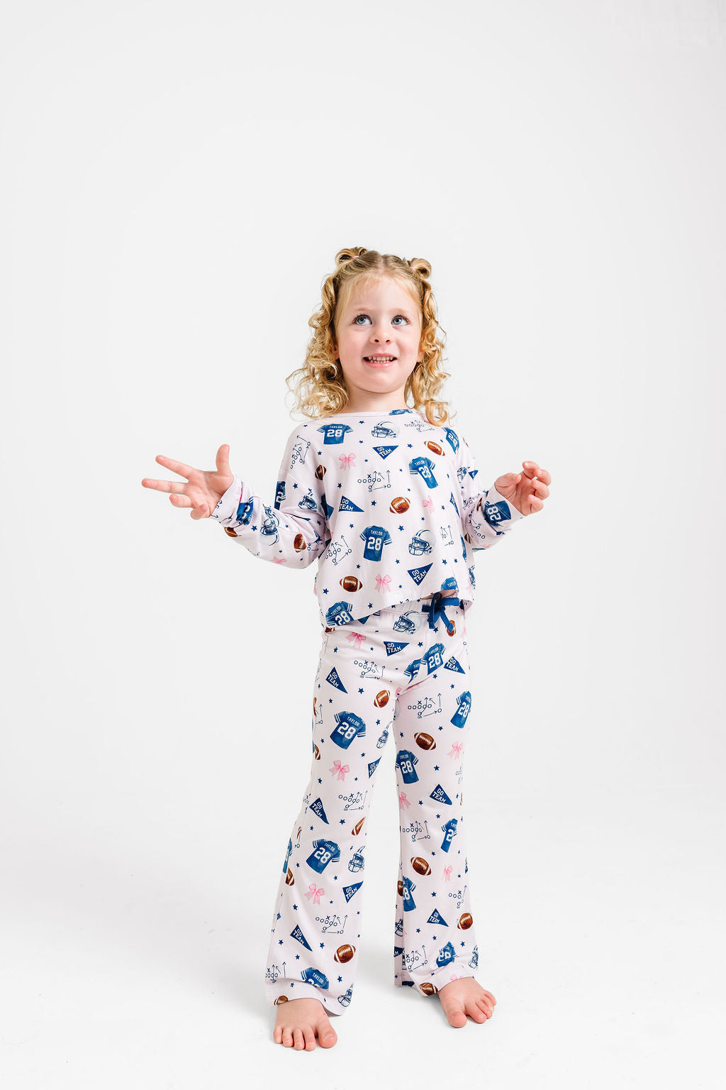 LPC x Jonathan Taylor Pink Girls Lounge Flare Set- PREORDER Ships in December