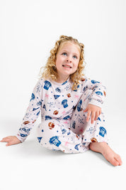 LPC x Jonathan Taylor Pink Girls Lounge Flare Set- PREORDER Ships in December