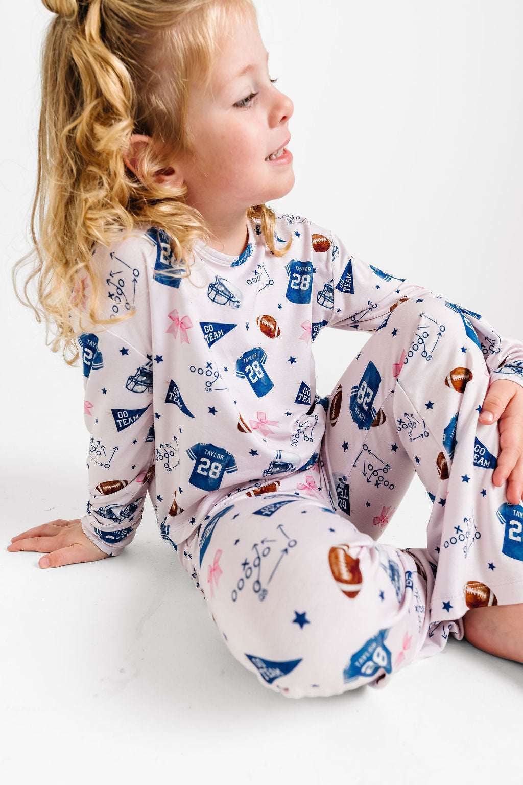 LPC x Jonathan Taylor Pink Girls Lounge Flare Set- PREORDER Ships in December
