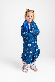 LPC X Jonathan Taylor Blue Plush Blanket- PREORDER Ships in December