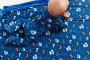 LPC X Jonathan Taylor Blue Zipper Onesie- PREORDER Ships in December