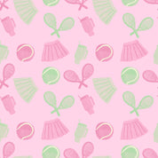 Tennis Ruffle Zipper Onesie