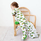 Tractor Zipper Onesie
