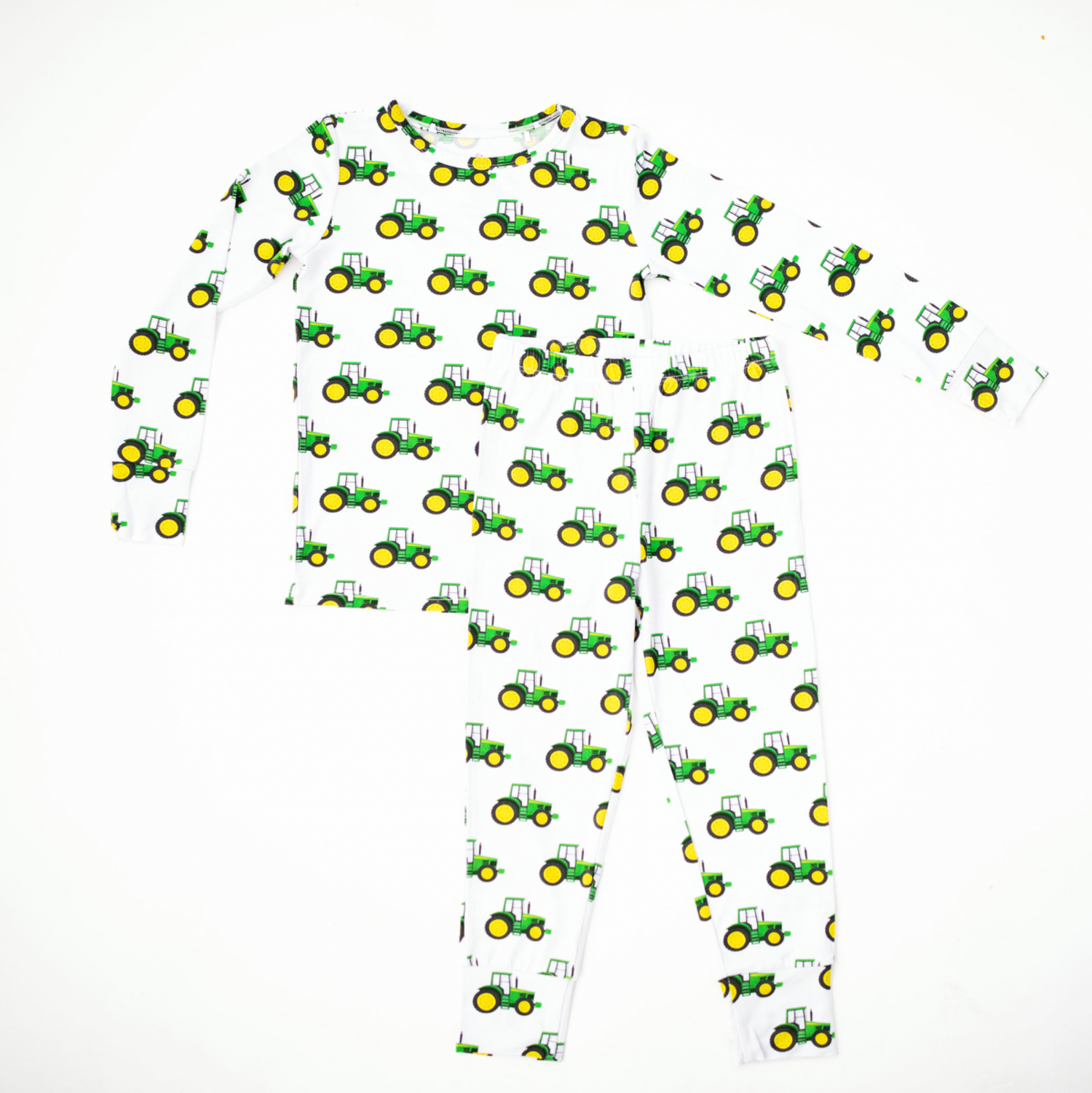 Tractor Two Piece Pajama Set