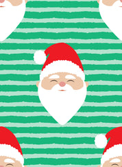 Green Santa Mens Pajama Set