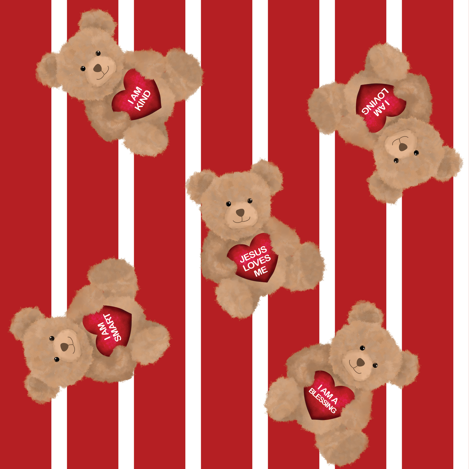 Affirmation Bear Long Set