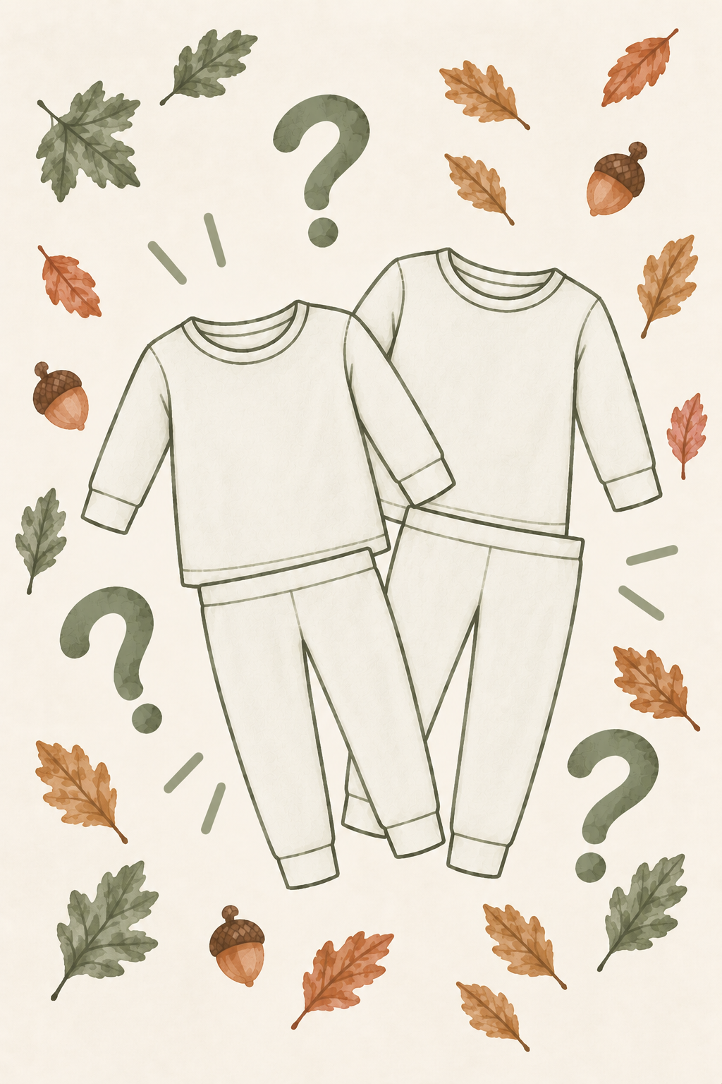 Fall Mystery Grab Bag Two-Piece Pajama BOY