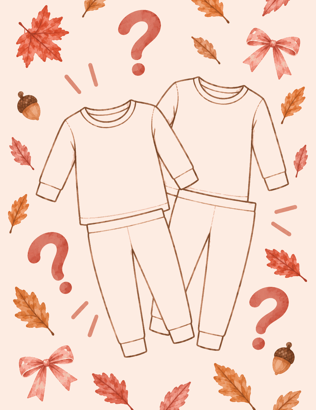 Fall Mystery Grab Bag Two-Piece Pajama GIRL