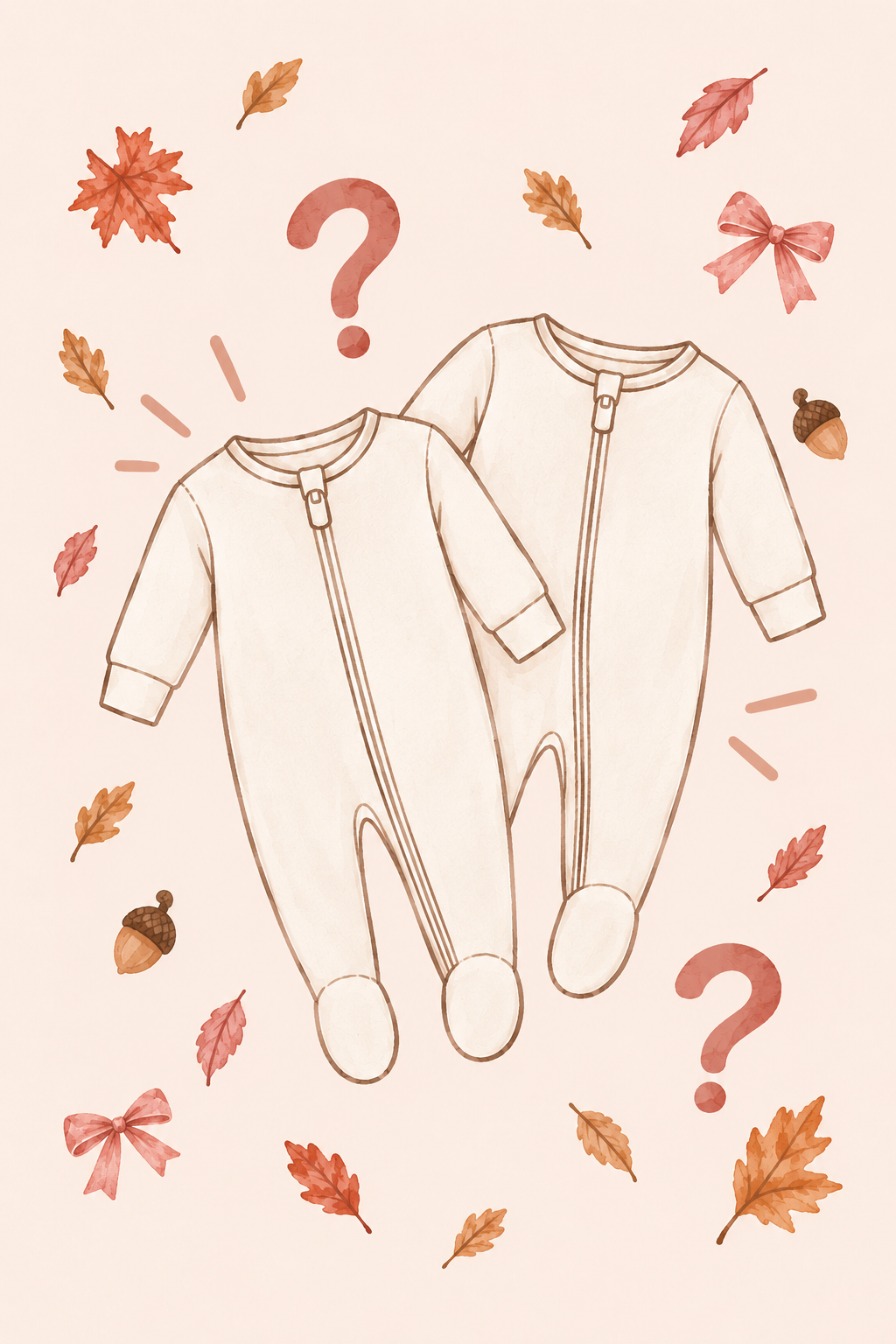 Fall Mystery Grab Bag Zipper Onesie GIRL