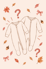 Fall Mystery Grab Bag Zipper Onesie GIRL