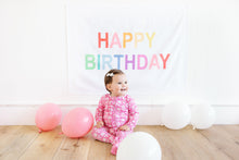 Load image into Gallery viewer, Birthday Girl Ruffle Footed Onesie
