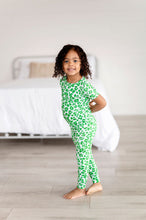 Load image into Gallery viewer, Green Leopard Two-Piece Set
