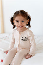 Load image into Gallery viewer, Mamas Favorite Fold Over Footed One Piece
