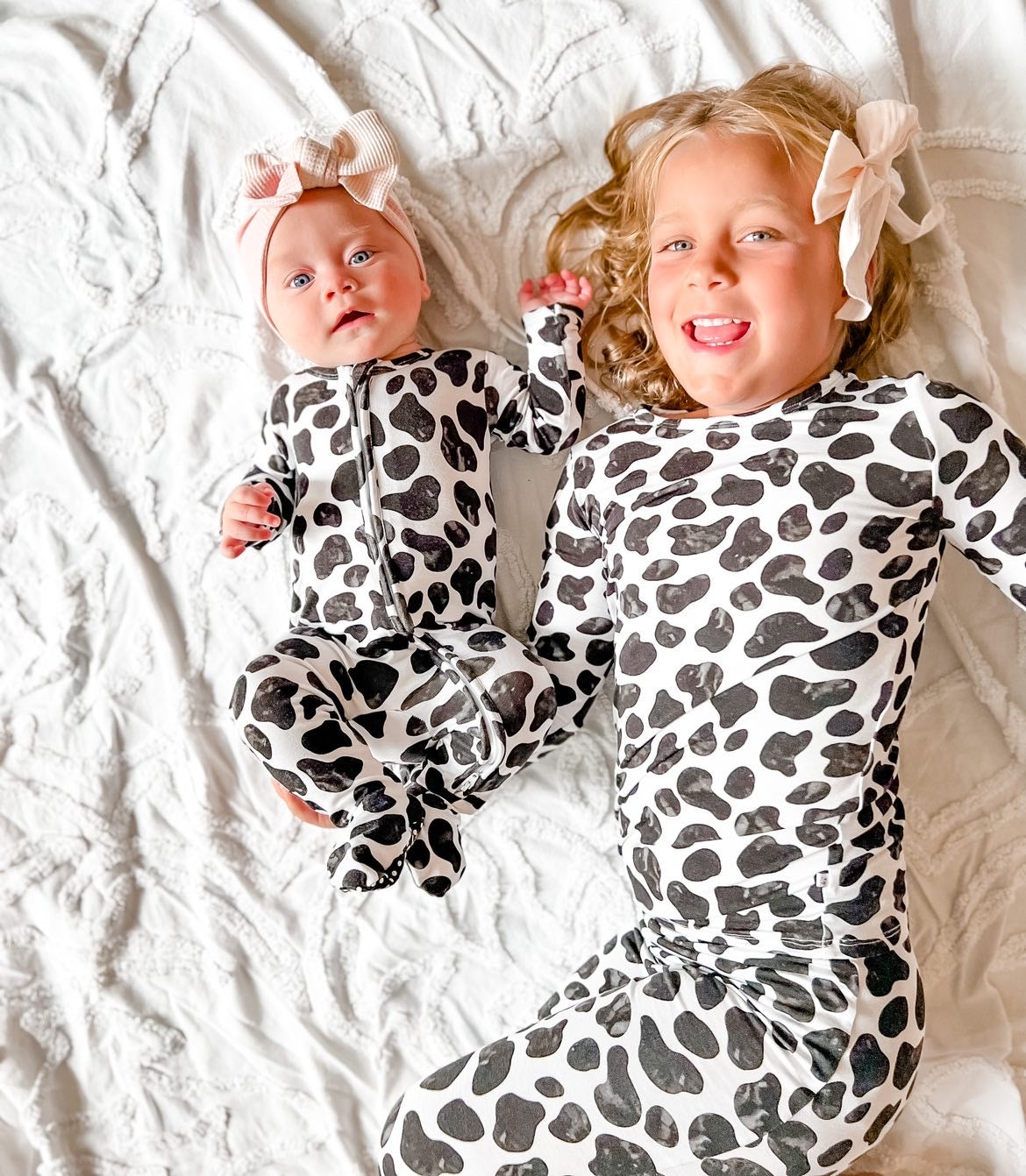 Cow Zipper Onesie