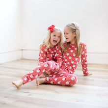 Load image into Gallery viewer, Red Santa Two-piece Long Set
