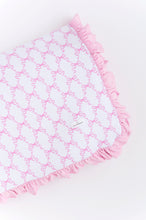 Load image into Gallery viewer, Pink Bow Plush Blanket
