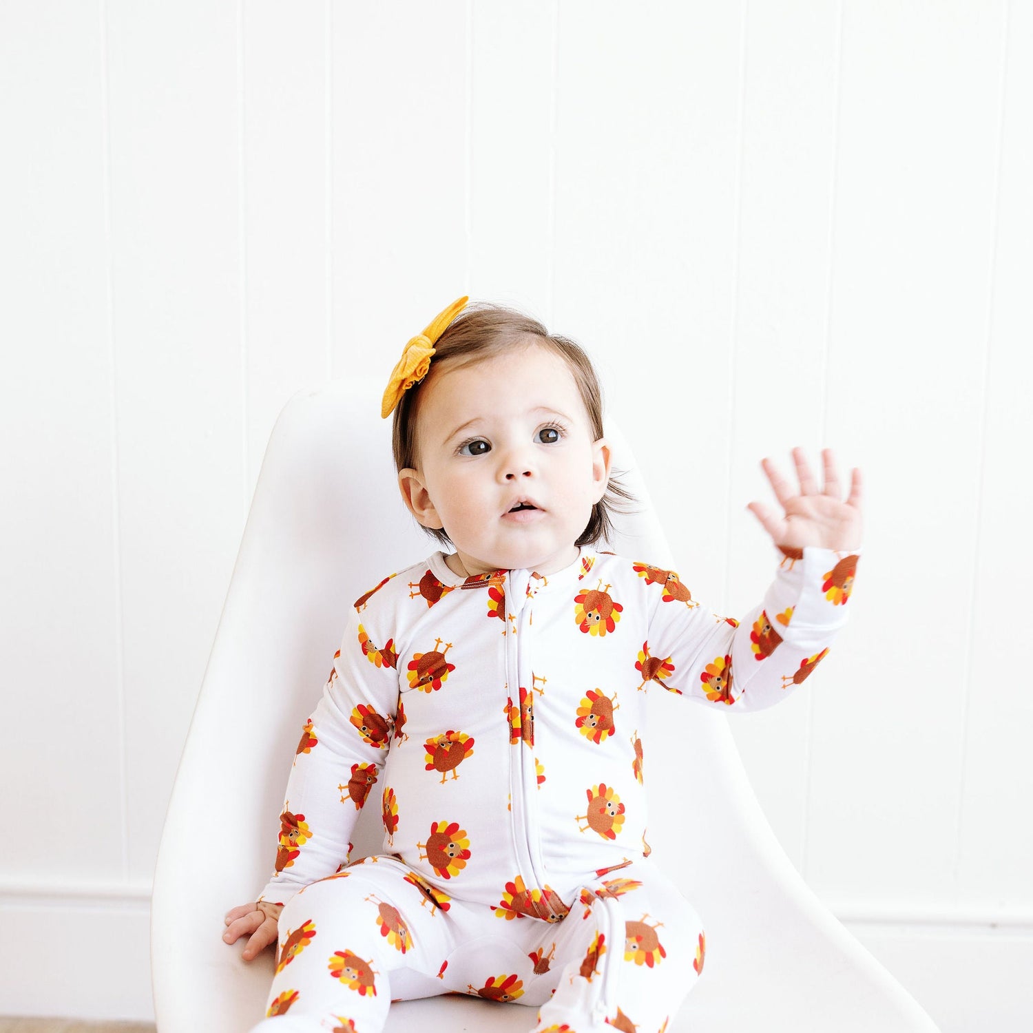 Turkey Zipper Onesie
