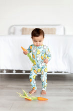 Load image into Gallery viewer, Blue Easter Romper

