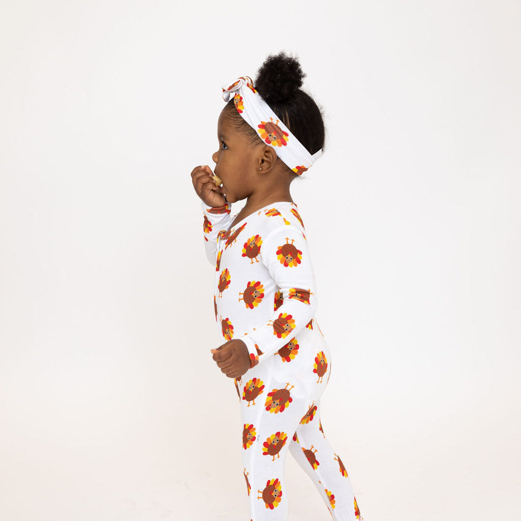 Turkey Zipper Onesie
