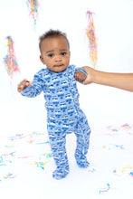 Load image into Gallery viewer, Birthday Boy Footed Onesie
