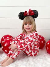 Load image into Gallery viewer, Red Bow Two-Piece Long Set
